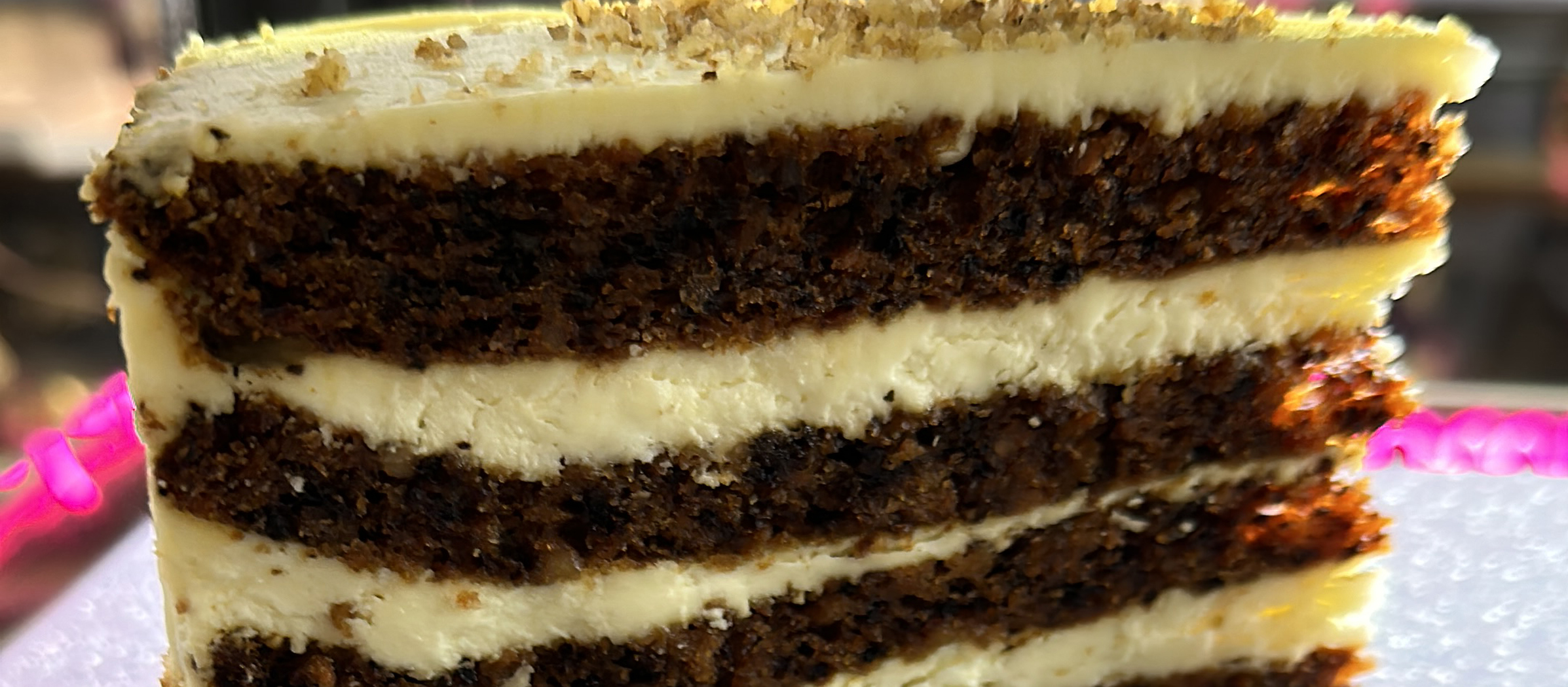 Stacked cakes